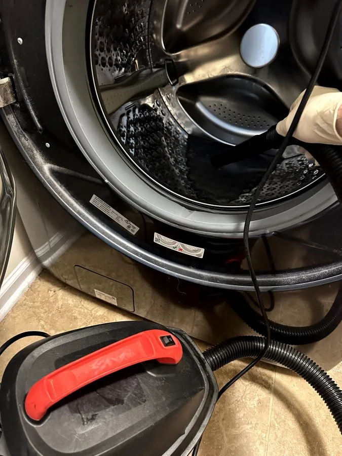 Samsung Washer 5C Drain Error Repair in Raleigh — photo 4