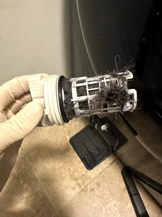 Samsung Washer 5C Drain Error Repair in Raleigh — photo 5