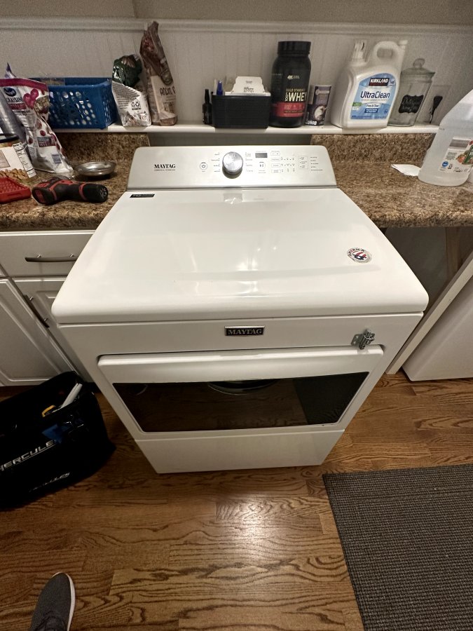 Maytag Dryer Not Heating & Door Issue — Full Repair and Maintenance in Raleigh