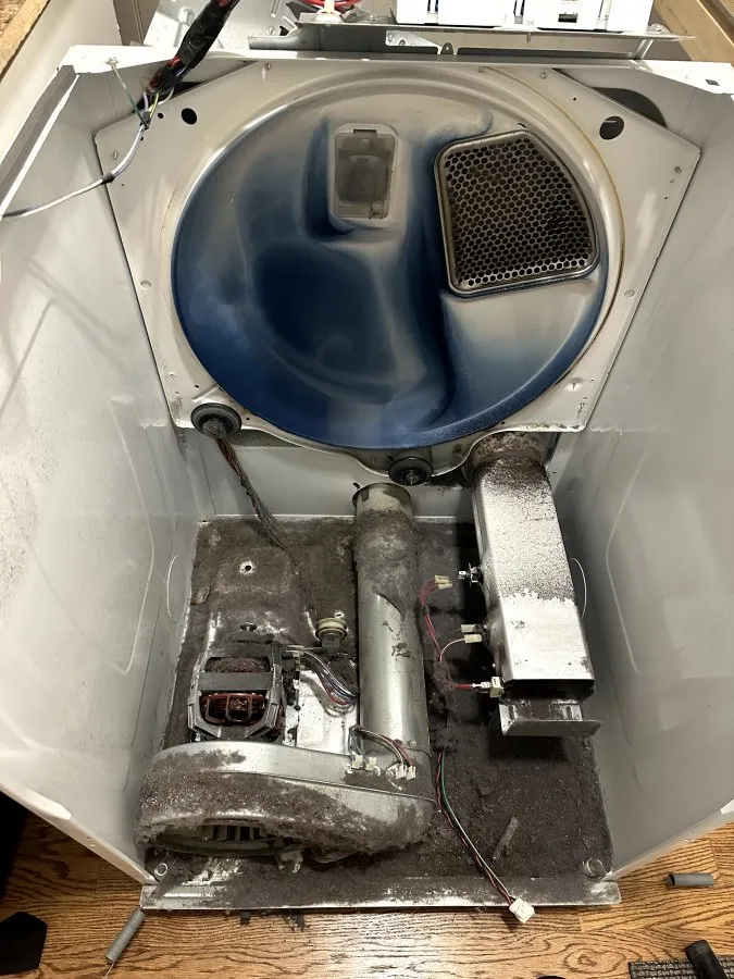 Maytag Dryer Not Heating & Door Issue — Full Repair and Maintenance in Raleigh — photo 2
