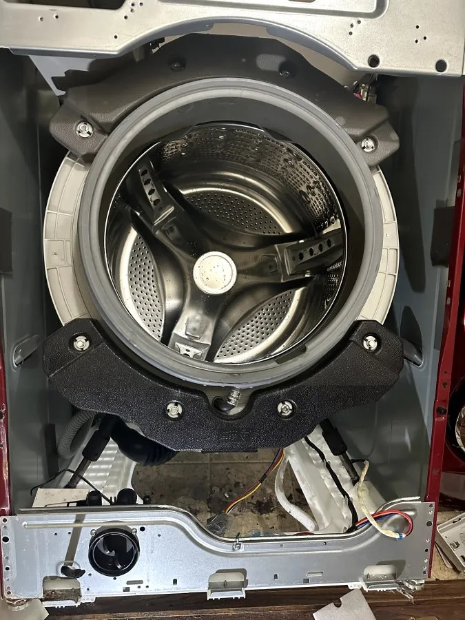 LG Washer Not Draining — Drain Pump Replacement — photo 3