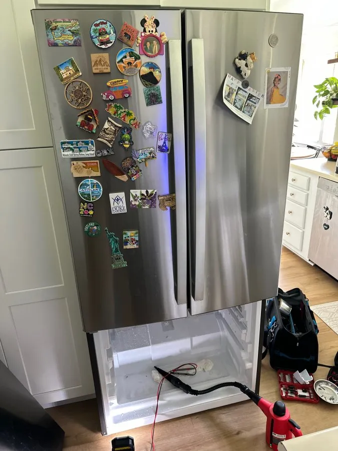 GE Refrigerator Not Cooling — Control Board Replacement