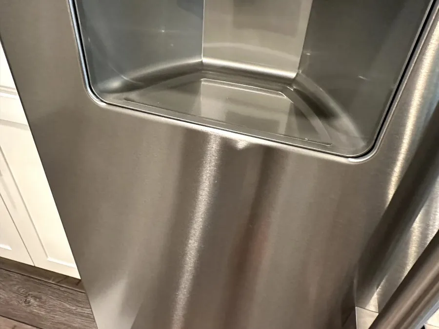 Maytag Refrigerator Leaking from Dispenser — Frozen Ice Maker Line Fixed in Raleigh — photo 2