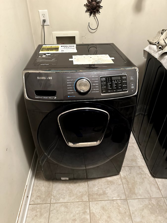 Samsung Washer Door Gasket Replacement in Raleigh — Customer-Provided Part