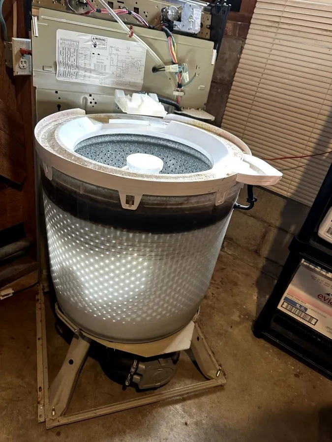 Kenmore Washer Not Spinning — Basket Drive and Brake Replacement in Raleigh — photo 2