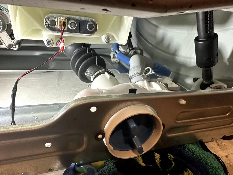 GE Front-Load Washer GFW550SSN5WW — Drain Pump Replacement in Raleigh — photo 3