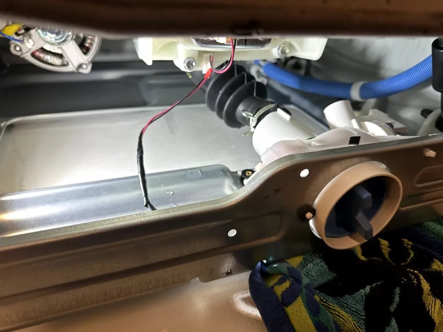 GE Front-Load Washer GFW550SSN5WW — Drain Pump Replacement in Raleigh — photo 5