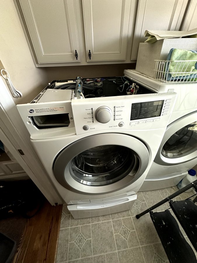 LG Washer Not Draining — Drain Pump Replacement in Raleigh