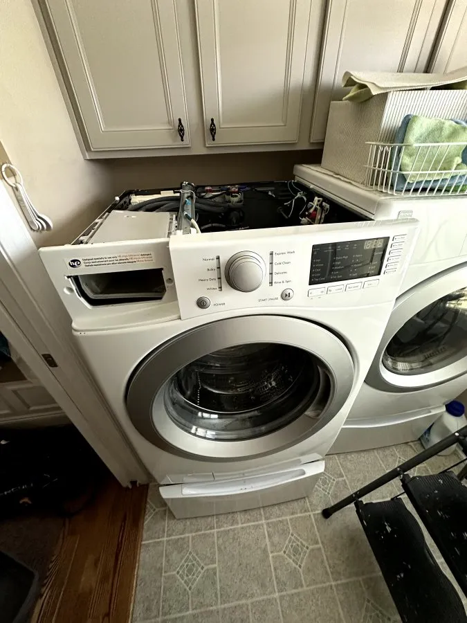 LG Washer Not Draining — Drain Pump Replacement in Raleigh