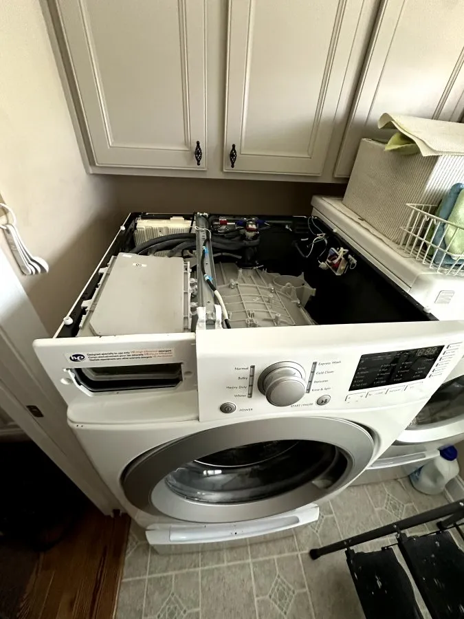 LG Washer Not Draining — Drain Pump Replacement in Raleigh — photo 2