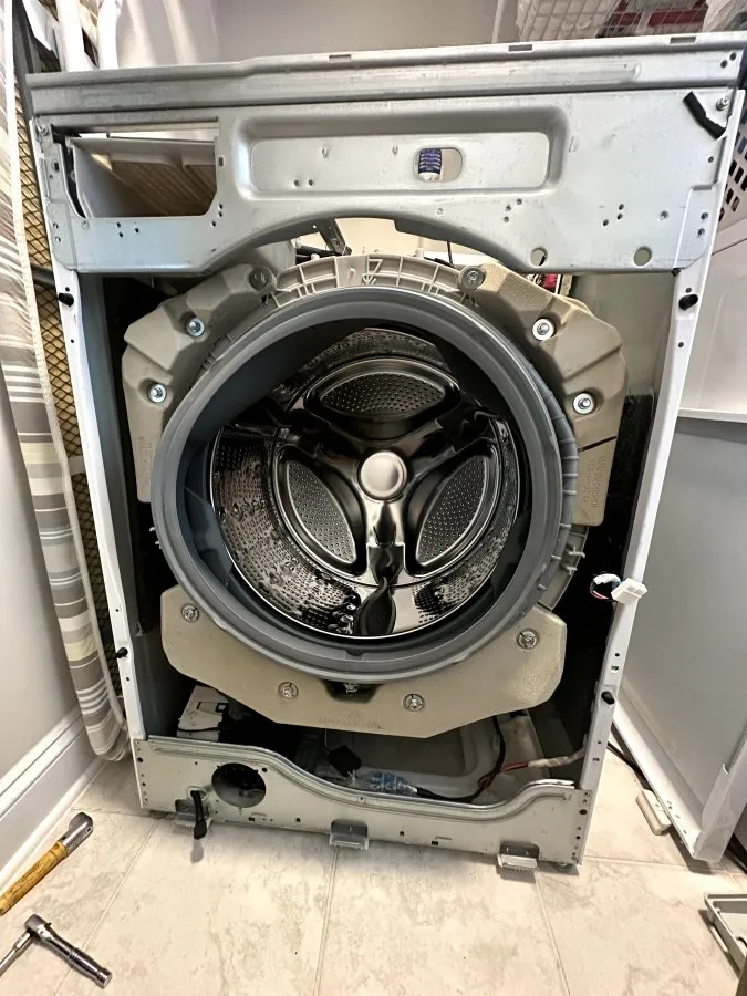 LG Washer Not Draining — Drain Pump Replacement in Raleigh — photo 3