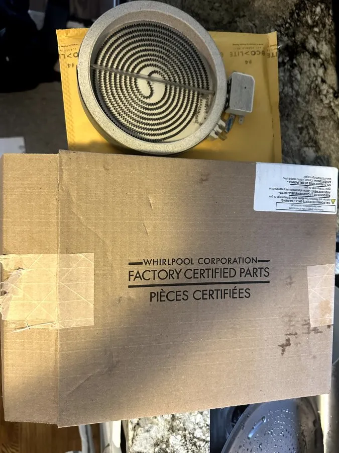 Whirlpool Electric Cooktop Repair — Surface Element Replacement in Raleigh — photo 3