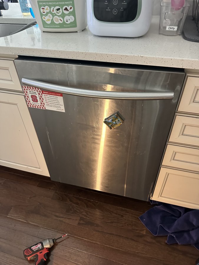 Samsung Dishwasher DW80K7050US Not Draining. Drain Pump Replacement in Knightdale