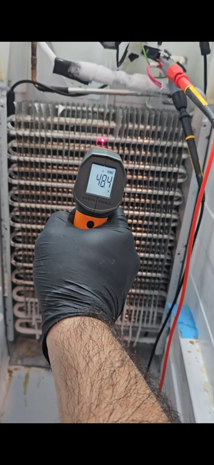 Whirlpool Refrigerator Not Cooling. Diagnosis in Wake Forest