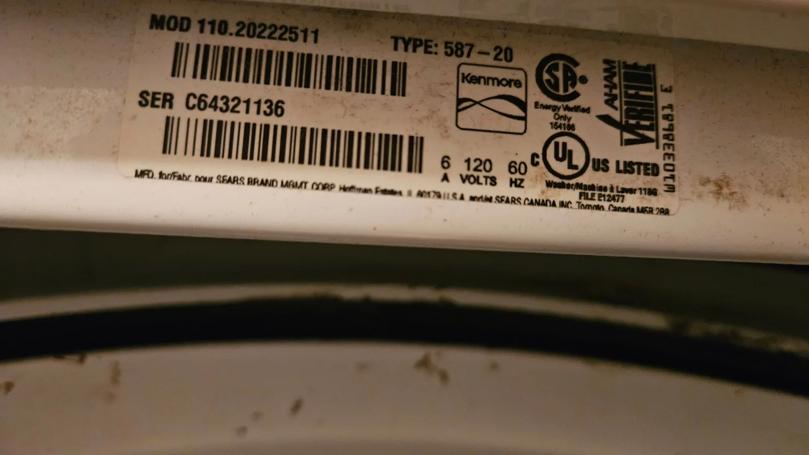 Kenmore Washer Stuck on Rinse. Splutch Repair in Raleigh — photo 2