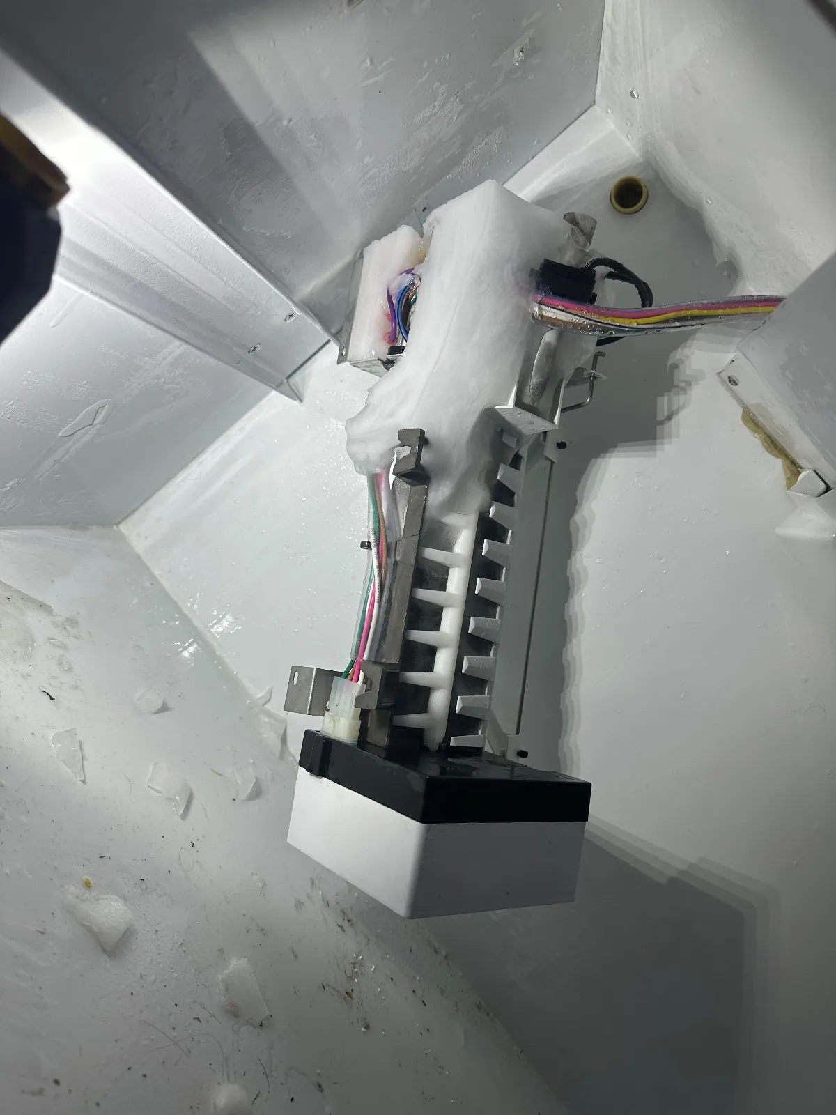 Sub-Zero Refrigerator Leaking Water. Valve Repair in Raleigh
