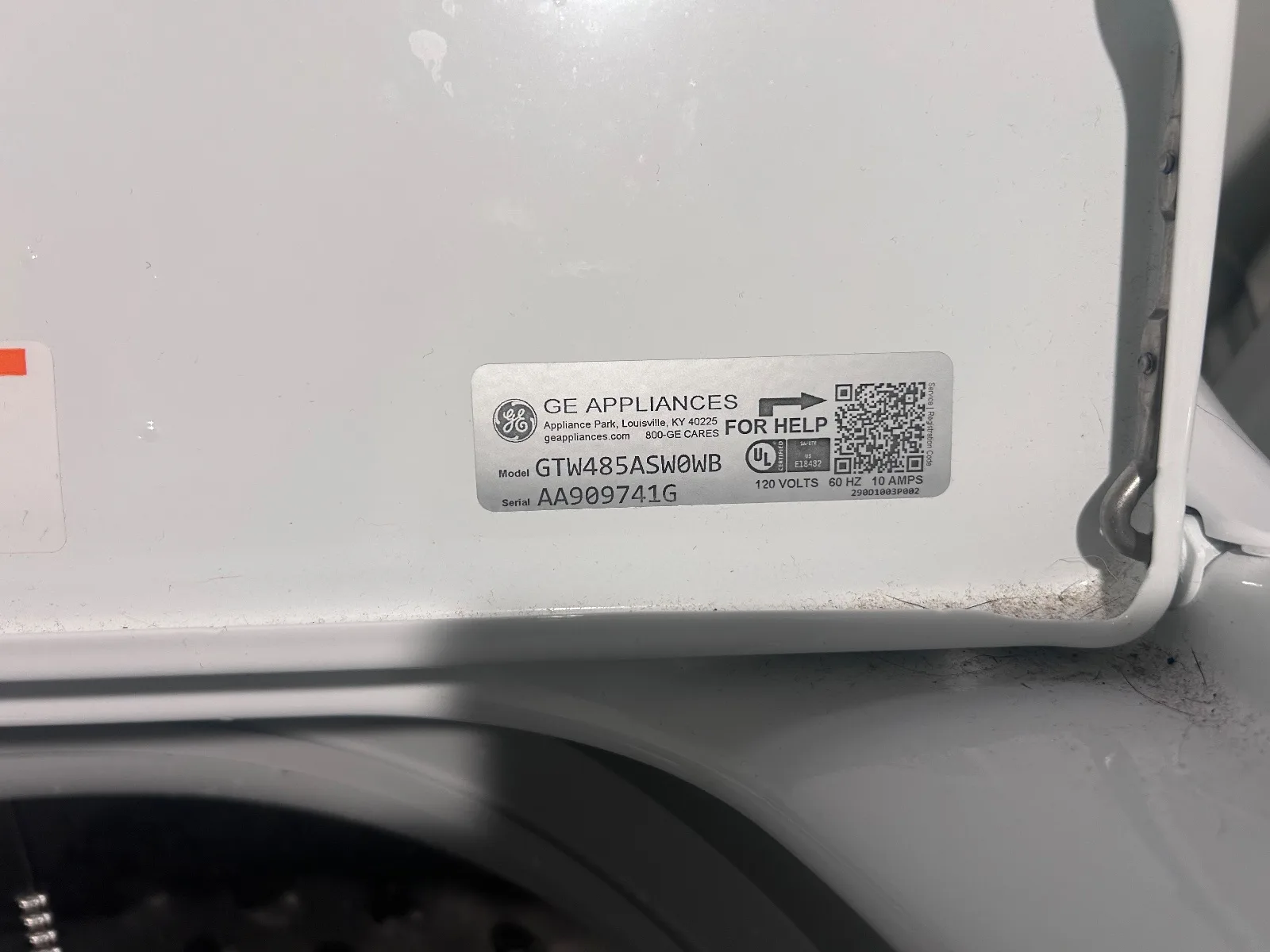 GE Appliances Washer Squeaking During Agitation. Belt Replacement in Fuquay-Varina — photo 2