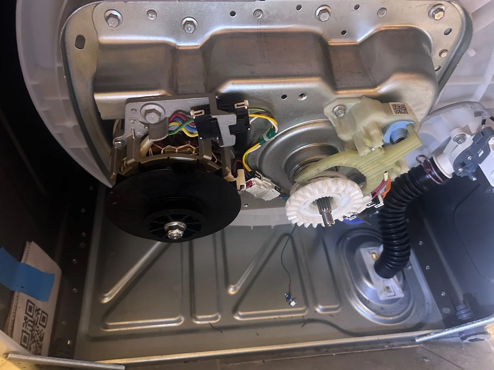 GE Appliances Washer Squeaking During Agitation. Belt Replacement in Fuquay-Varina